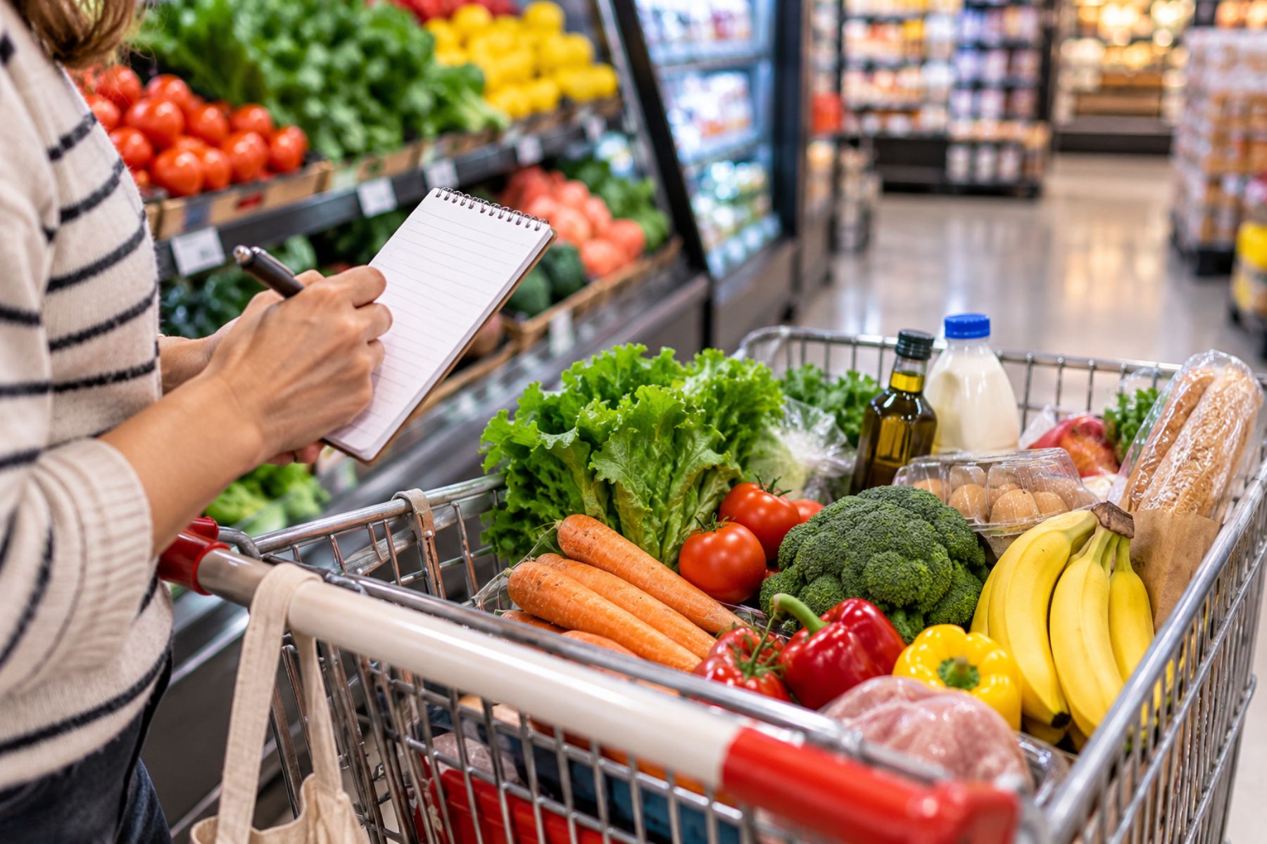 Consejos para organizar compras en el supermercado y reducir gastos semanales