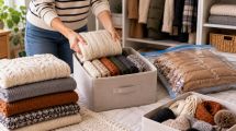Imagen de Cómo guardar la ropa de invierno para que ocupe menos espacio y mantenerla en buen estado