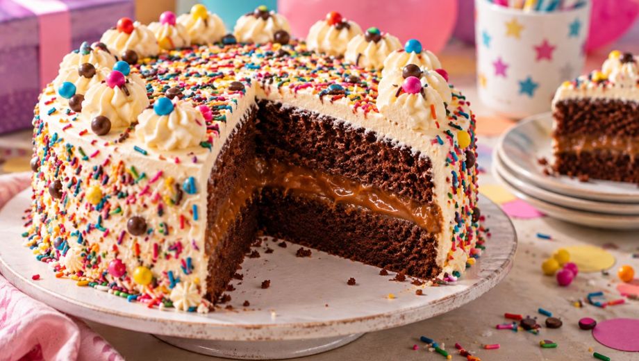Torta de cumpleaños. Foto ilustrativa.