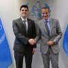 Imagen de Ramos Napoli y Rafael Grossi analizaron el potencial nuclear argentino en la 70° Conferencia General del OIEA