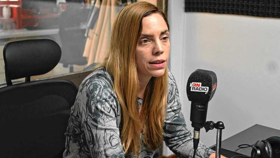 La intendenta de General Roca, María Emilia Soria dialogó con Río Negro Radio. (Foto: Franco Urchipía)