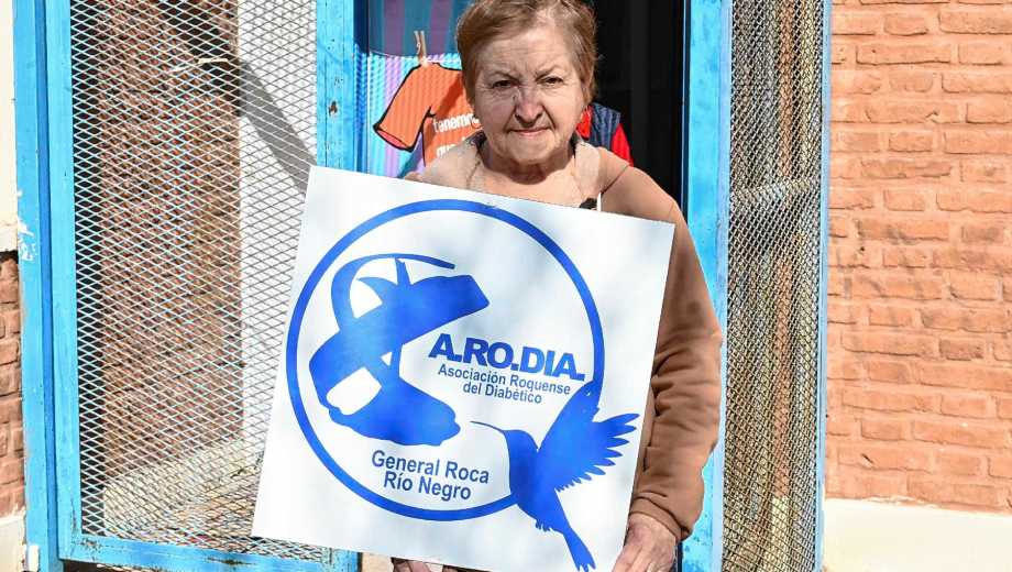 Tiene 74 años y convive con el diagnóstico hace más de 30 años. Foto: Franco Urchipía.