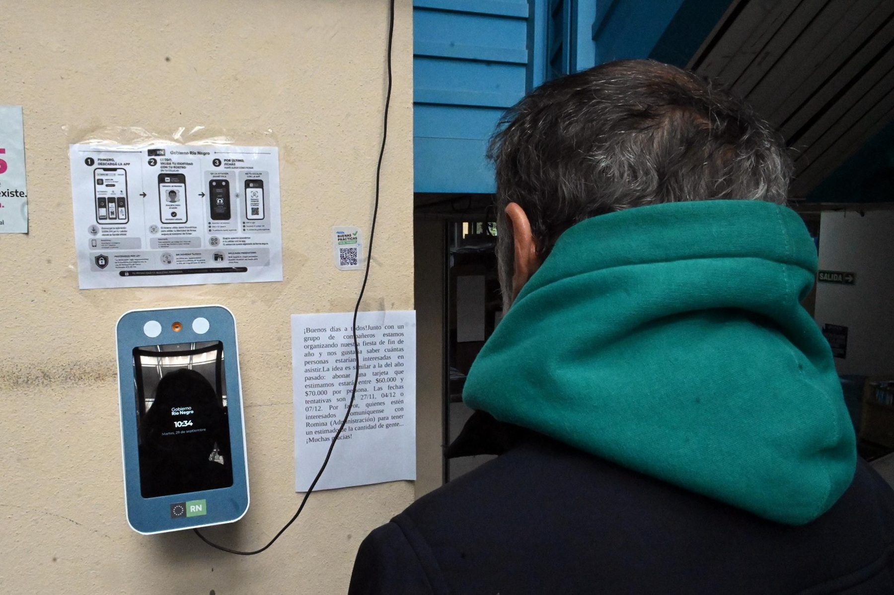 UPCN impugnó el control biométrico facial en Río Negro