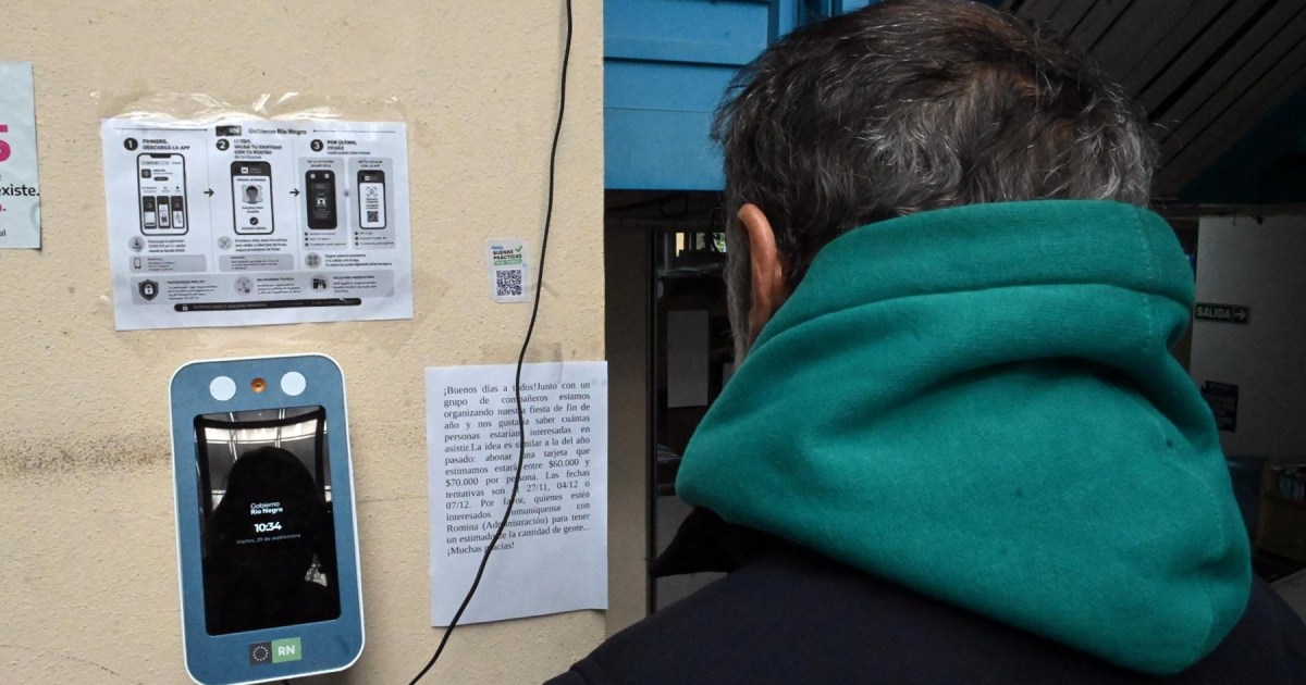 UPCN impugnó el control biométrico facial en Río Negro