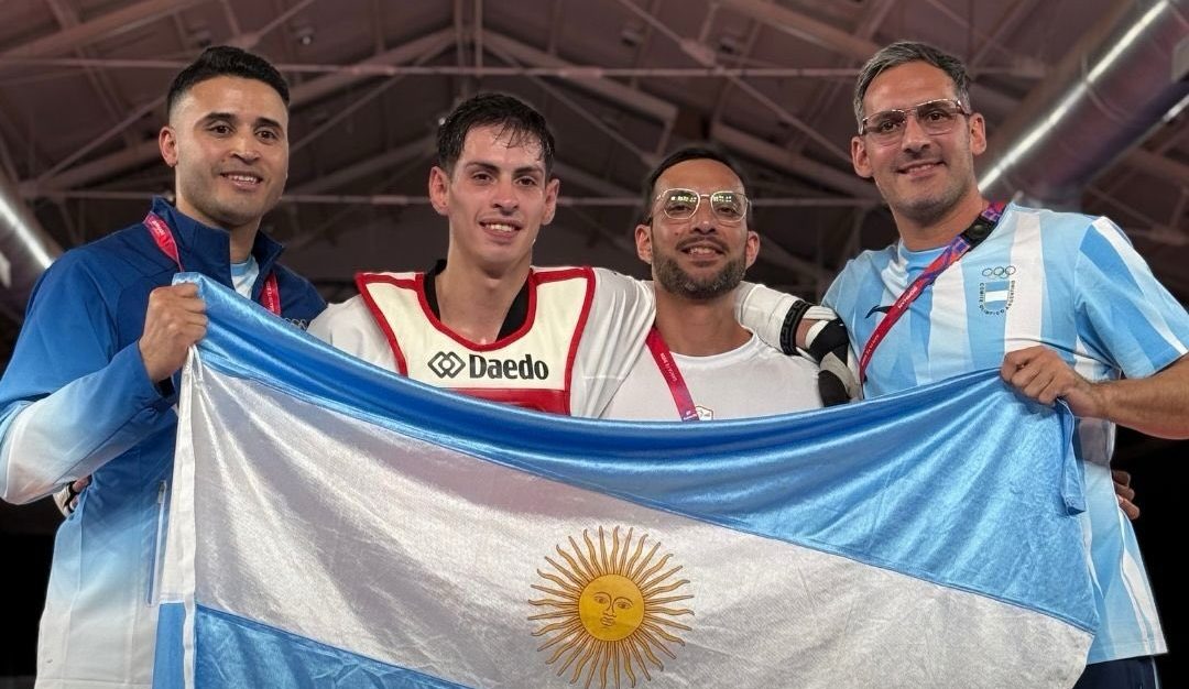 José Luis Acuña se consagró oro en taekwondo en los Suramericanos 2026