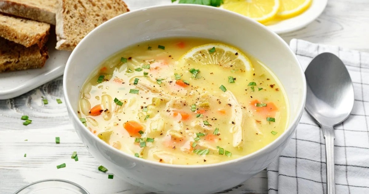 Receta de sopa avgolemono: una opción liviana para la primavera