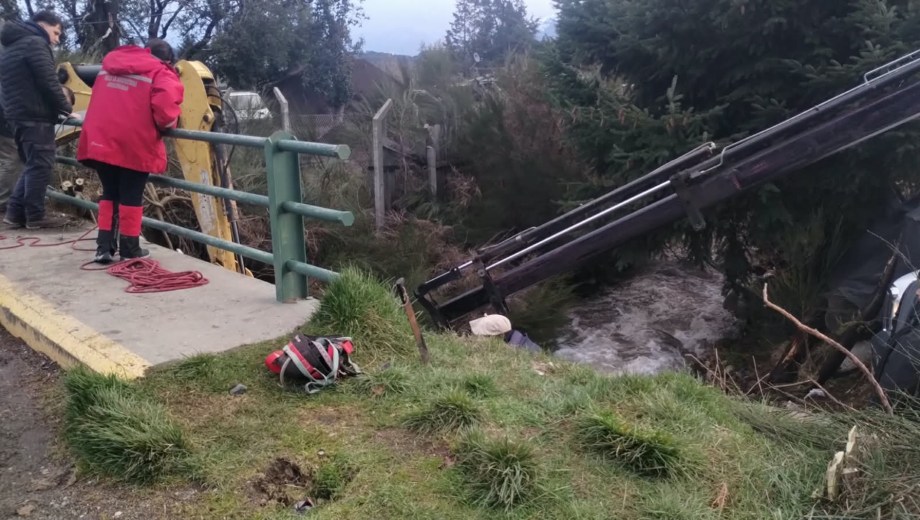 En Villa La Angostura el temporal generó complicaciones. (Foto: Gentileza).