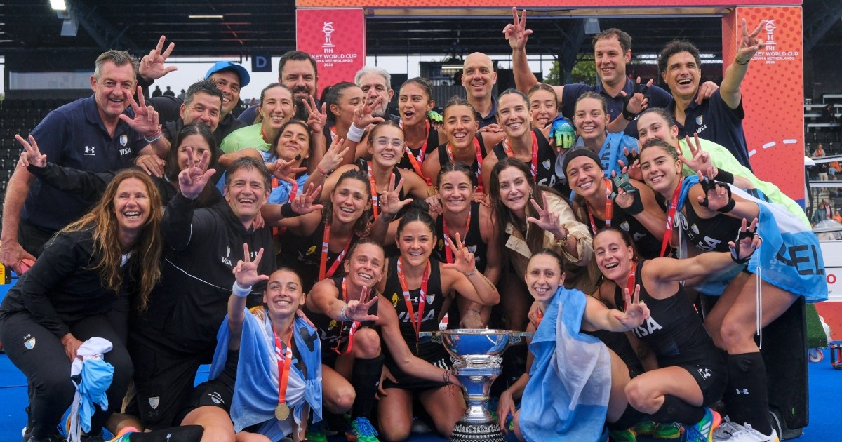 Delfina Otero, referente del hockey argentino y parte del éxito de Las Leonas