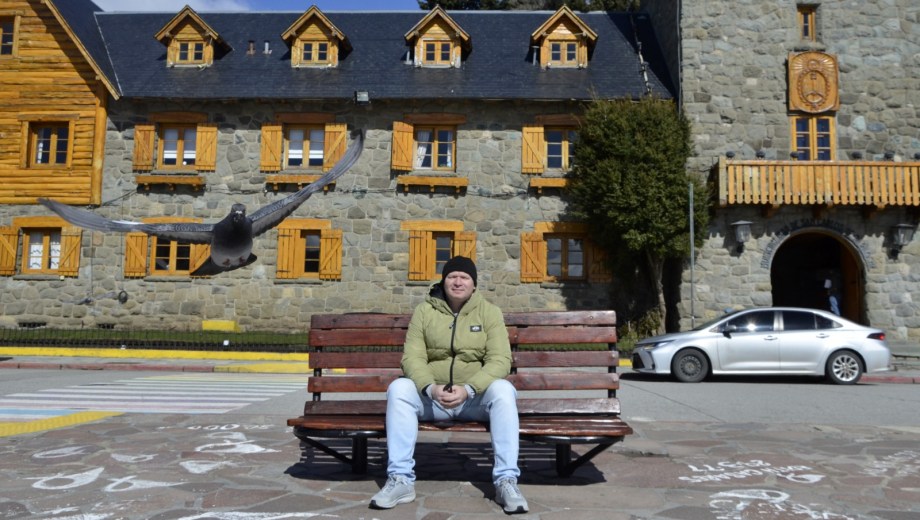 Volodymyr migró de Ucrania, con apenas 13 años. Foto: Chino Leiva