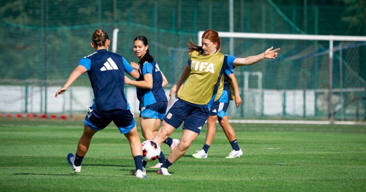 Más Mundial: la Selección Argentina prepara el debut en el Sub 20 femenino de Polonia