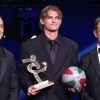 Imagen de Nico Paz fue elegido como el mejor jugador joven de la Serie A y habló del retiro de Messi