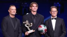 Imagen de Nico Paz fue elegido como el mejor jugador joven de la Serie A y habló del retiro de Messi