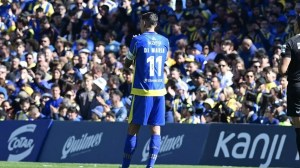 Minuto especial en el Gigante de Arroyito: en el homenaje a Messi, la gente ovacionó a Di María
