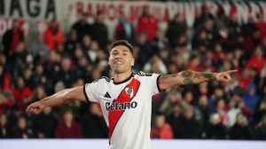 Con goles de Montiel y Galván, River le ganó a Independiente Rivadavia en el Monumental
