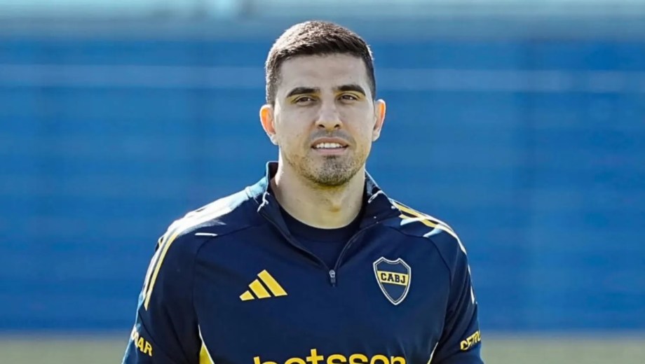 Rodrigo Battaglia volvió a los entrenamientos en Boca Predio luego de 7 meses de rehabilitación.