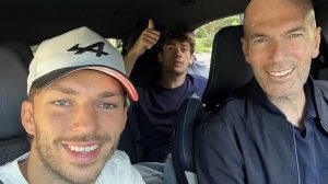 El especial encuentro de Franco Colapinto y Pierre Gasly con una estrella del fútbol mundial