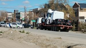 Murió un hombre de 55 años en un accidente con un camión en Cipolletti
