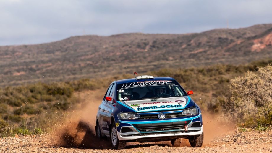 Daniel Llanos extendió su tremendo momento en los caminos de Añelo. ( Fredi Bajlión-Locos x el Rally)