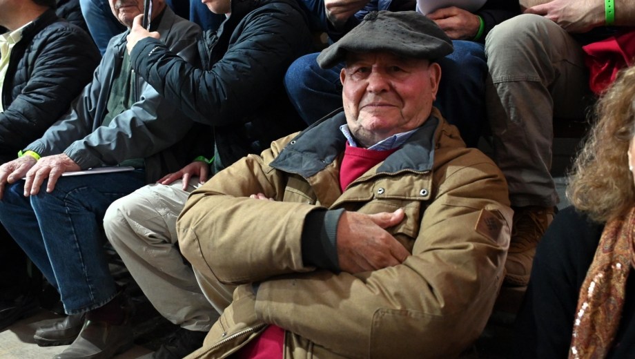Bienvenido Gabilondo, productor ovino en Carmen de Patagones. Foto: Marcelo Ochoa.