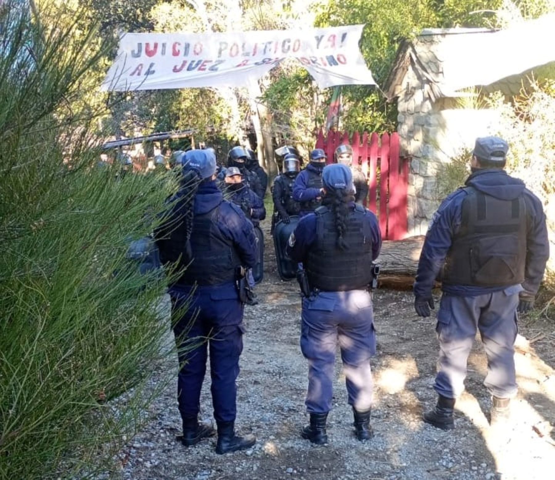 La comunidad mapuche Melo recibió personería jurídica en medio de un desalojo