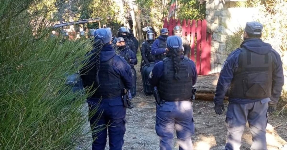 La comunidad mapuche Melo recibió personería jurídica en medio de un desalojo