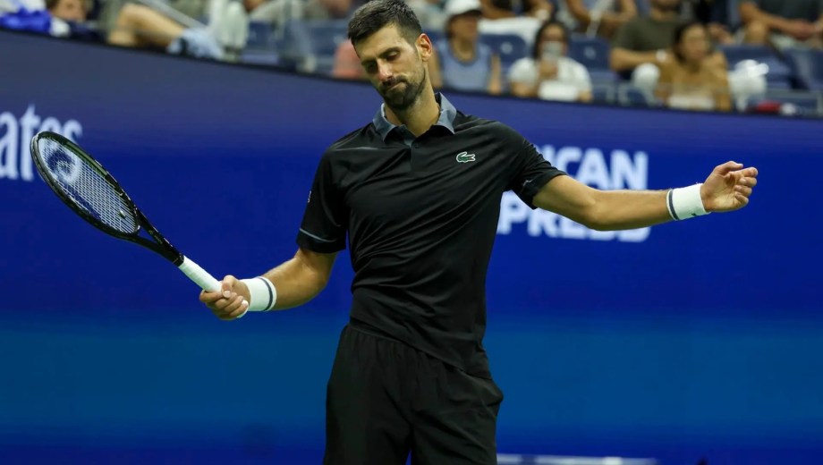 El serbio cayó en su debut del US Open ante el argentino Thiago Tirante. 