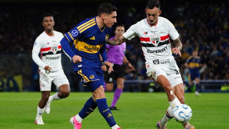 Boca visita a San Pablo en el Morumbí. (Foto: Clarín Fotografía)