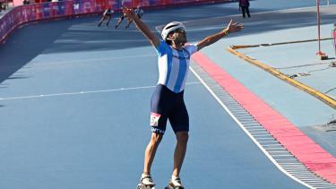 Doble podio neuquino: oro para Gader y bronce para Turone en los Juegos Suramericanos
