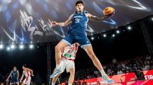 Imagen de Con el roquense Ventura, Argentina cerró con récord 1-1 su primera jornada en el Mundial U23 de 3×3