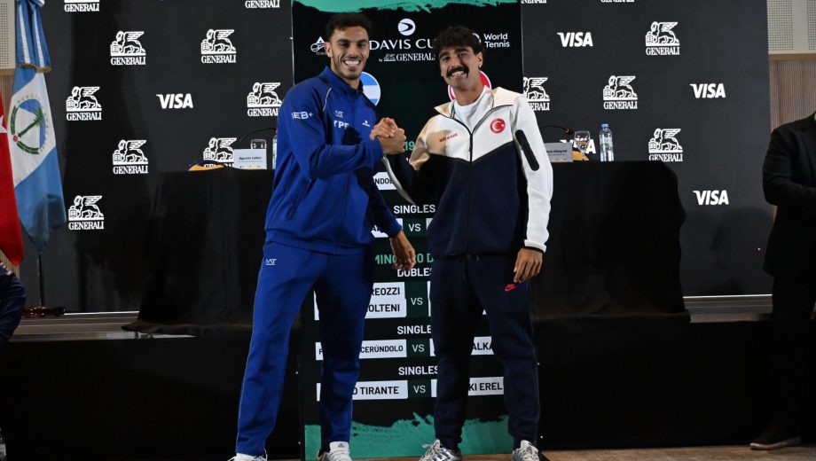 Francisco Cerúndolo abre la serie contra Yanki Erel. (Foto: Cecilia Maletti)