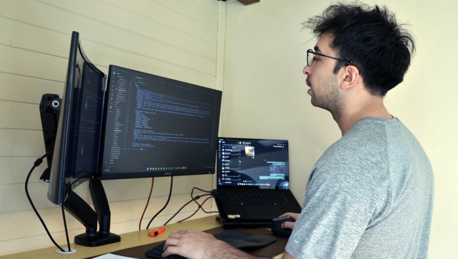 Ricardo Prieto fue el único sudamericano que participó de AI Security Bootcamp en Londres. Foto: Chino Leiva