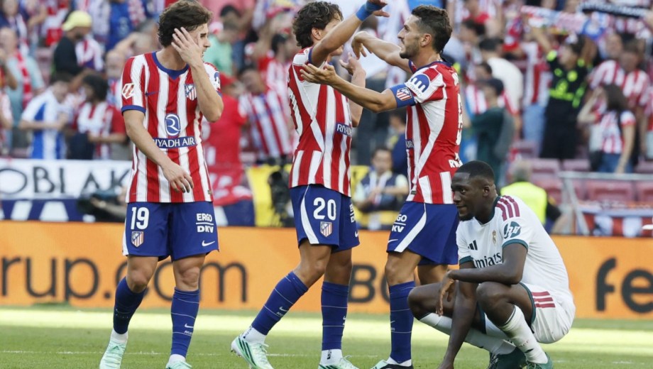 Foto: EFE. Con la victoria, el Colchonero quedó segundo en la tabla de posiciones. 