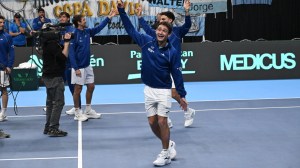 La emoción de Javier Frana con Mariano Navone: «No jugó pero fue el que más aportó»