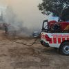Imagen de Incendio en un sector del Parque Norte de Neuquén: la columna de humo alertó a los vecinos