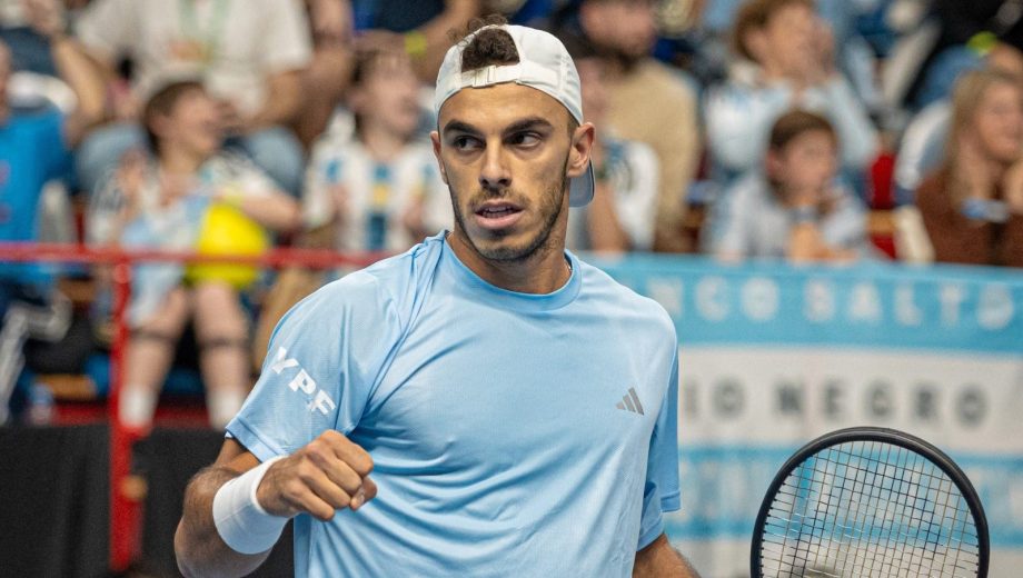 El argentino viene de ganar sus dos singles en el Ruca Che ante Turquía. 