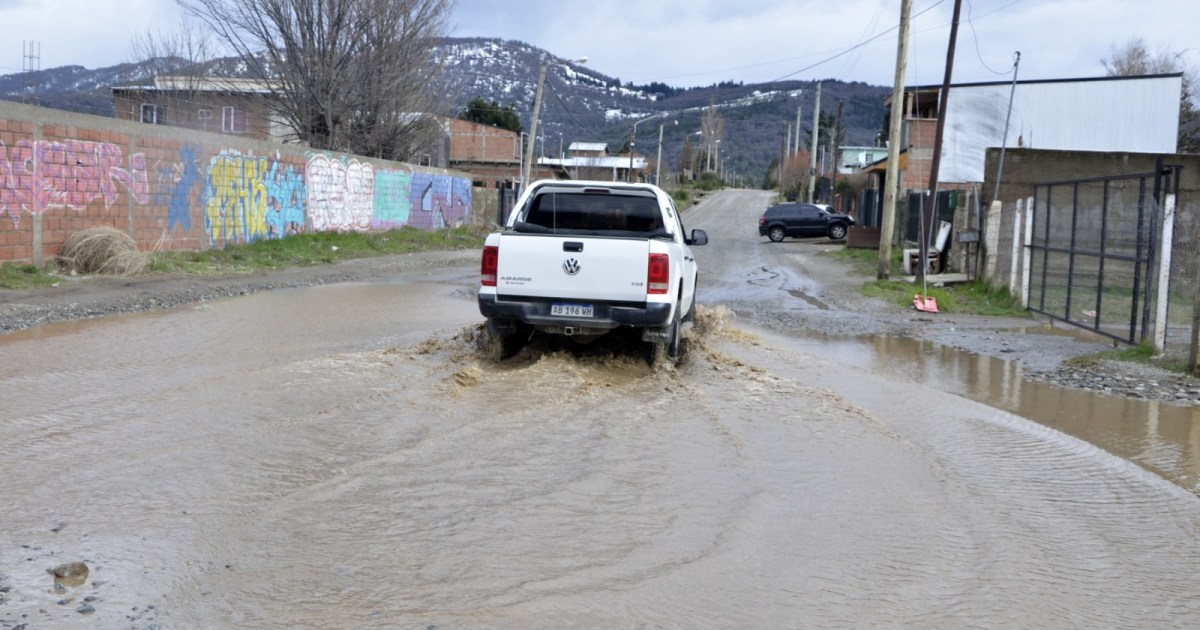 Intensas lluvias en la Patagonia: Bariloche lidera el ranking de precipitaciones