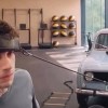 Imagen de ¿Es real? El detrás de escena del entrenamiento de cuello de Colapinto con un clásico Renault 3