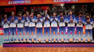 Vóley: con el rionegrino Arroyo, Argentina logró la medalla de plata en los Juegos Suramericanos