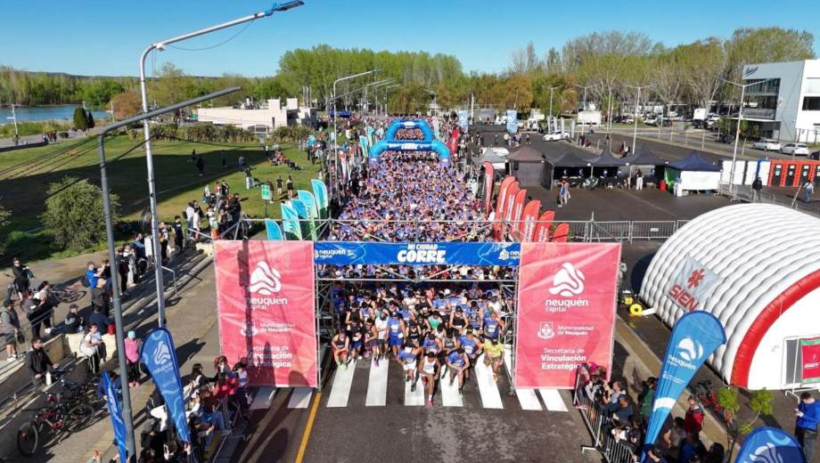 Es una fiesta deportiva”, celebró el secretario de Vinculación Estratégica, Mauricio Serenelli. Foto: gentileza. 