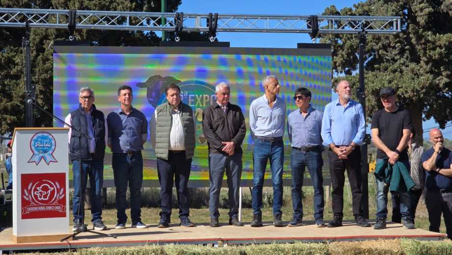 Inauguración oficial de la 46° Expo Rural de Choele Choel. Foto: Jorge Silva.