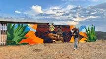 Imagen de De Bariloche a Oaxaca: el viaje de un muralista que se convirtió en una escuela de arte