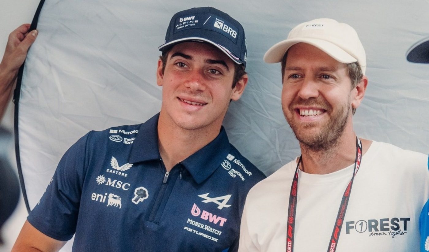 Sebastian Vettel apoya a Franco Colapinto tras incidente en Bakú