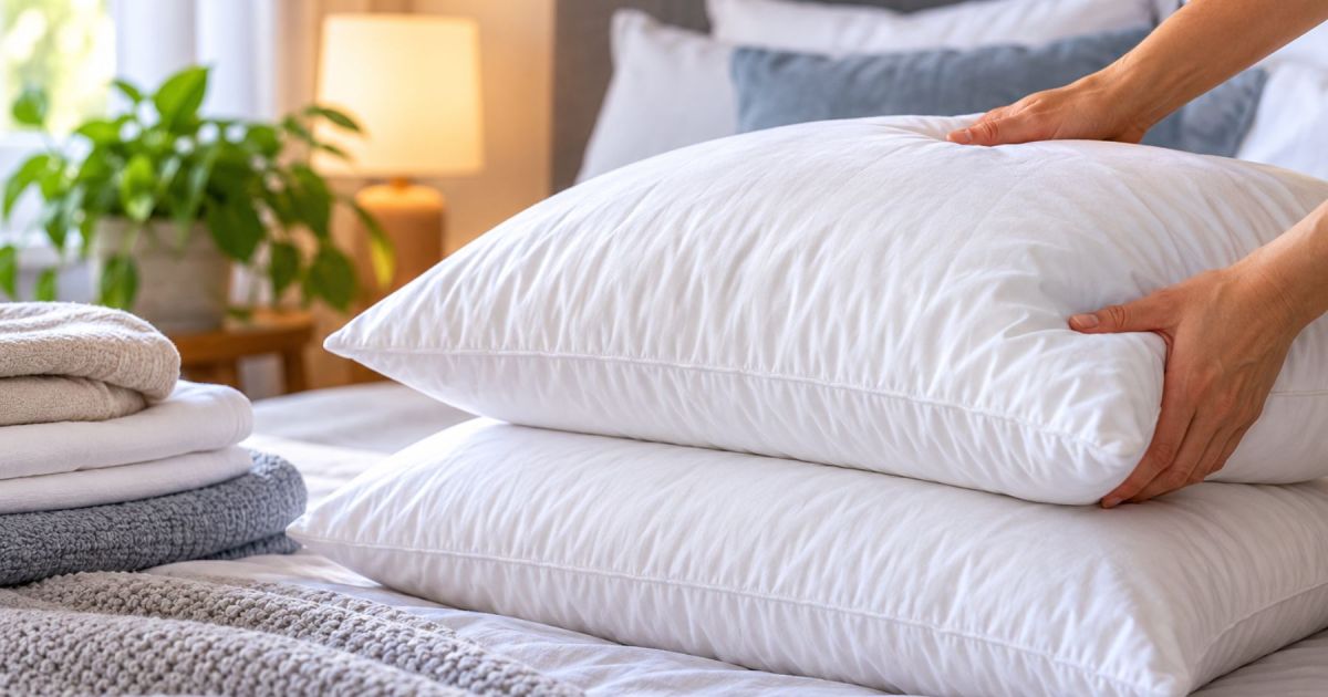 ¿Con qué frecuencia deberíamos lavar las almohadas?