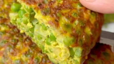 Tortilla de arvejas: una receta express, fácil de hacer y muy práctica