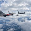 Imagen de Llegada de los F-16 a Argentina: en vuelo ferry "ya cruzaron España" estos cazas supersónicos, cómo sigue el itinerario