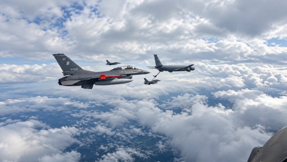 Los aviones F-16 llegarán el sábado a la provincia de Córdoba. Foto: Gentileza NA. 