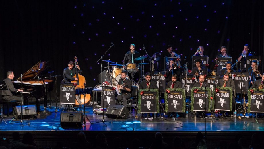 La Patagonia Big Band estrena Jazz Royalties en el Complejo Cultural Cipolletti.