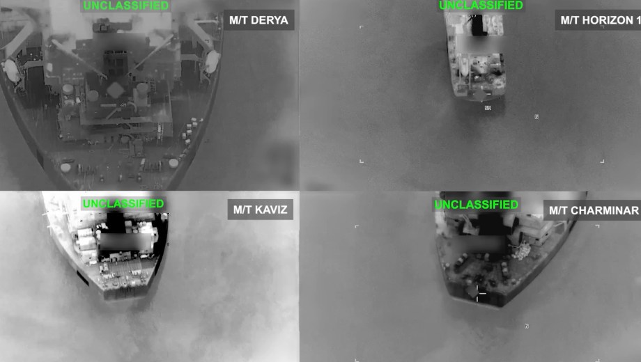 Estados Unidos destruyó cinco buques que transportaban petróleo crudo iraní en el Estrecho de Ormuz.
