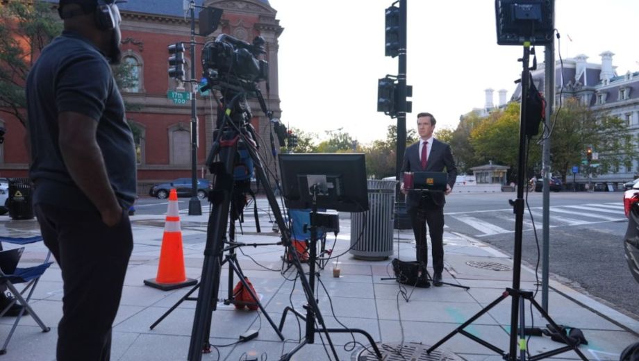 CNN, MS NOW y Politico fueron vetados por el Gobierno de Donald Trump. Foto: AP. 