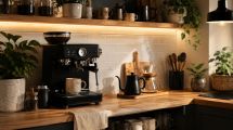 Imagen de La tendencia que transforma la cocina en una cafetería: cómo armar tu propio «home café»